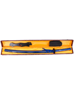 Katana d'entraînement de base bleu avec boîte 2