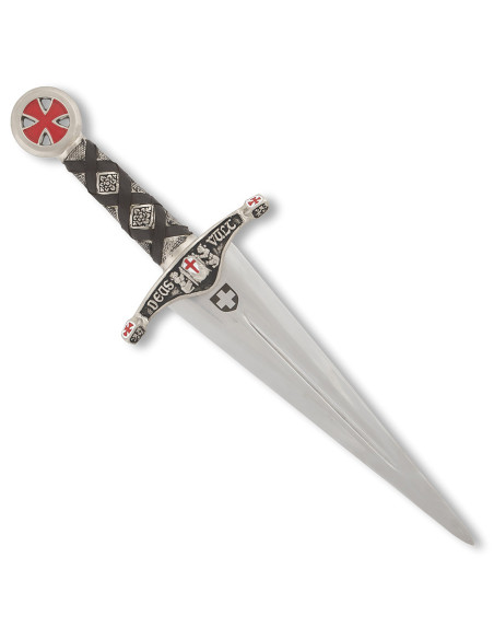 Dague Médiévale des Templiers Deus Vult