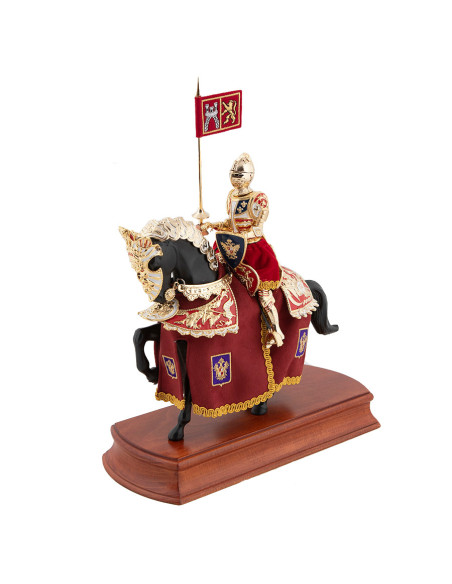 Armure de cheval Charles V, 35 x 35 cm.