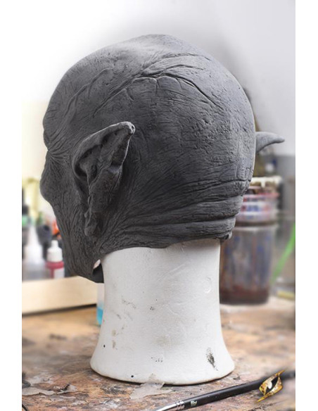 Masque Orc Feral Fantasy, non peint