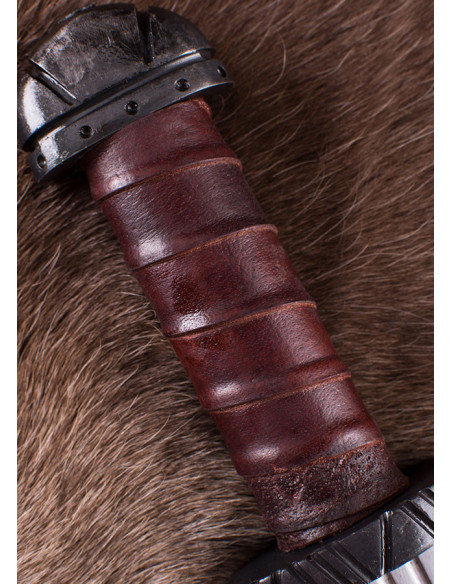 Longue épée Viking Seax avec fourreau