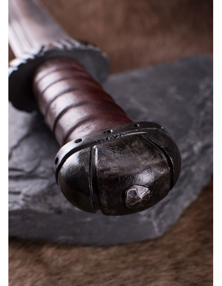 Longue épée Viking Seax avec fourreau