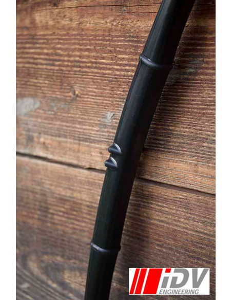 Arc médiéval noir IDV. 120cm. long