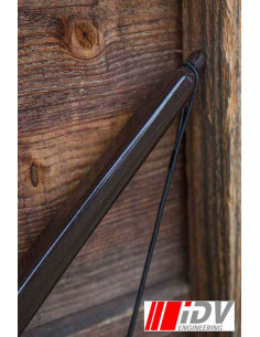 Arc médiéval en or IDV. 120cm. long 2