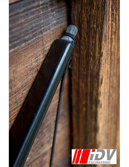 Arc médiéval noir IDV. 140cm. long