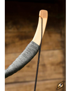 Arc médiéval gris à monter à cheval. 118cm. 2