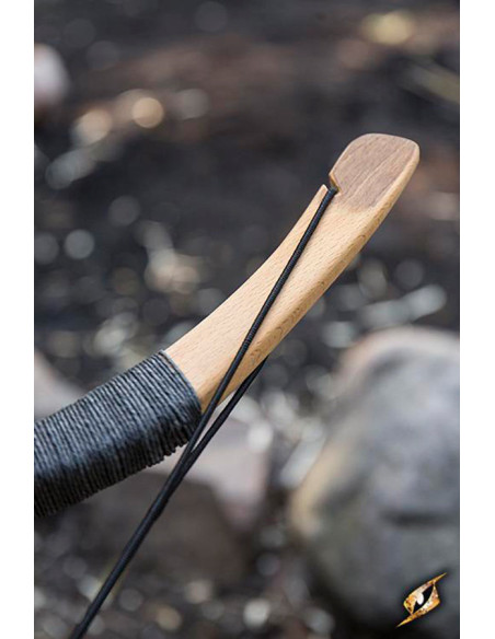 Arc médiéval gris à monter à cheval....