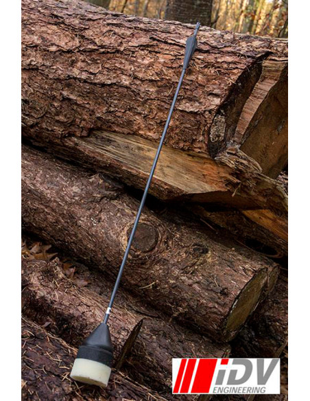 Flèche de tir à l'arc à tête plate,...