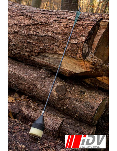 Flèche de tir à l'arc à tête plate,...