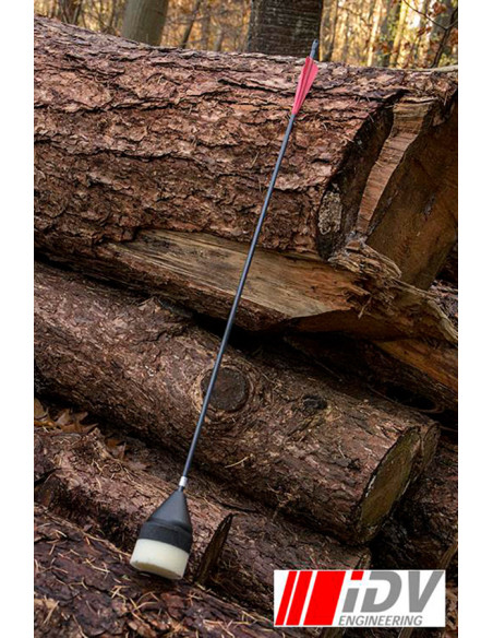 Flèche de tir à l'arc à tête plate,...