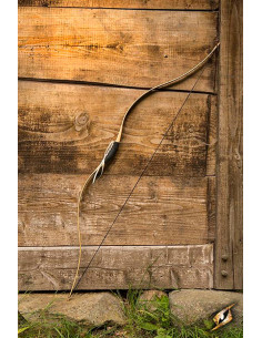 Arc médiéval scythe à monter à cheval. 145cm.