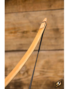 Arc médiéval scythe à monter à cheval. 145cm. 2