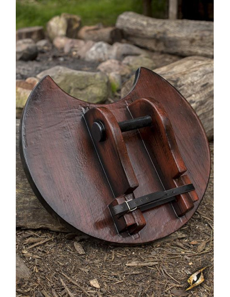 Bouclier Gobbo médiéval pour GN, ø 55...