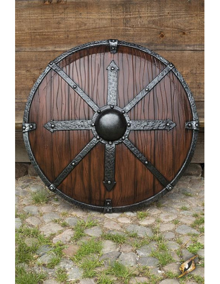 Bouclier en latex Krom Viking-Saxon,...