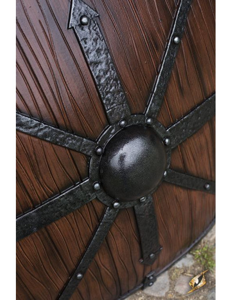 Bouclier en latex Krom Viking-Saxon,...