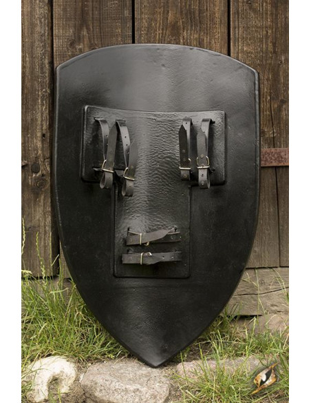 Bouclier Chevalier Médiéval Lions...