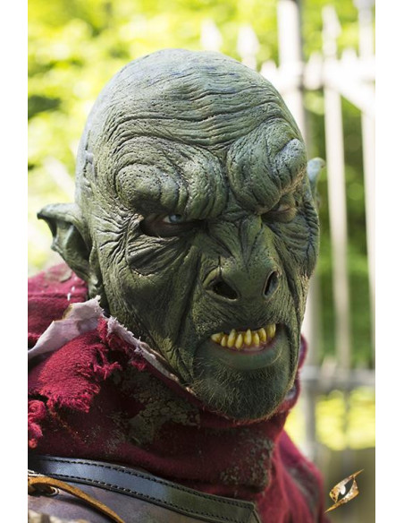 Masque orc, la bête verte