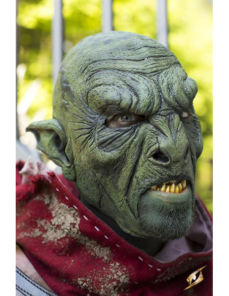 Masque orc, la bête verte