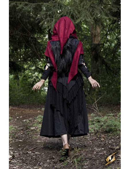 Capuche Altair en rouge foncé