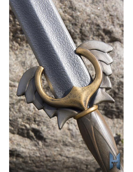 Épée angélique en latex pour GN, 75 cm.