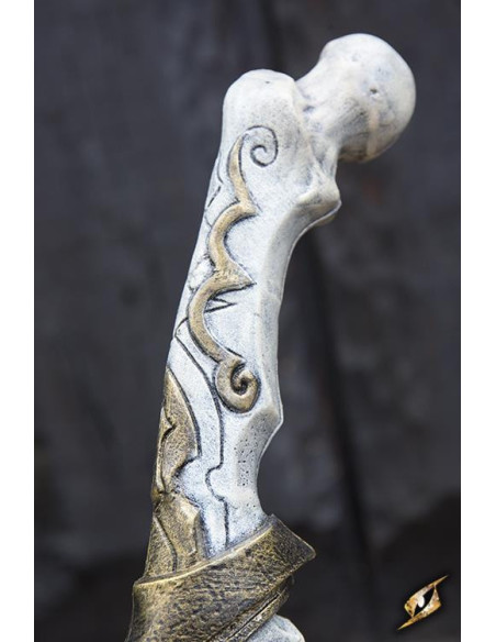 Épée Cimeterre en Os Latex pour GN,...