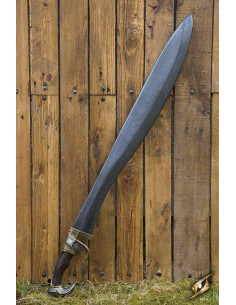 Épée Falcata en latex pour GN, 85 cm.