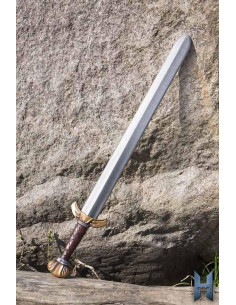 Épée scoute nordique en latex pour GN, 75 cm.