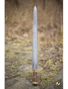 Épée d'écuyer médiéval en latex pour GN, 85 cm.