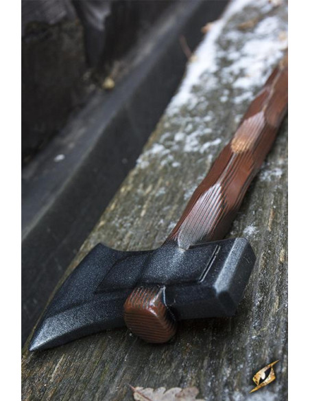 Hache à main en latex pour GN, 55 cm.