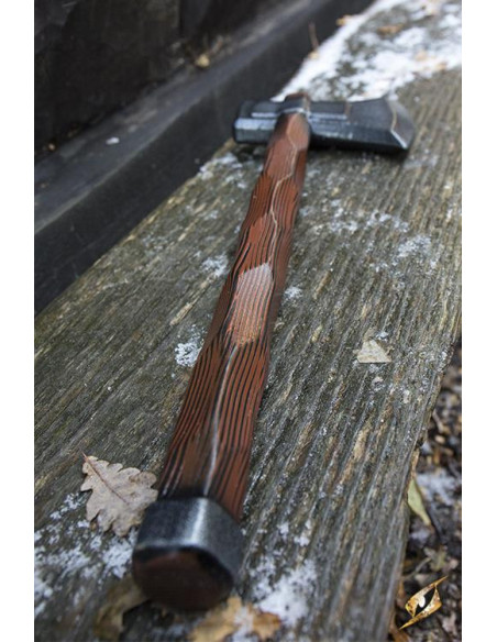 Hache à main en latex pour GN, 55 cm.