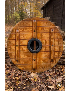 Bouclier en latex Sleipnir Iarla pour GN, 80 cm. 2