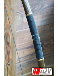 Arc médiéval brun-doré IDV. 140cm. long 2