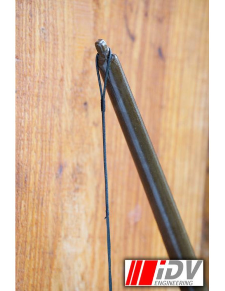 Arc médiéval brun-doré IDV. 140cm. long