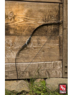 Arc médiéval noir. Corde 88cm.