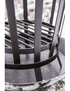 Chaufferette médiévale pour faire du feu 2