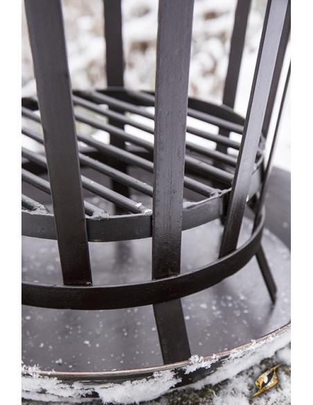 Chaufferette médiévale pour faire du feu