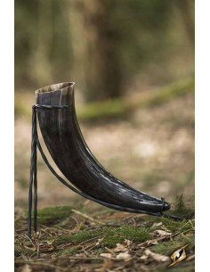 Corne Jötunheim foncée avec support en métal, 1,5 l.