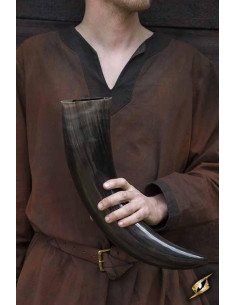 Corne Jötunheim foncée avec support en métal, 1,5 l. 2