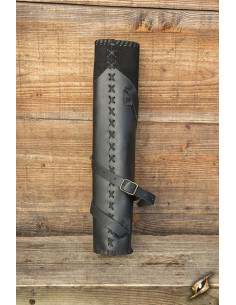 Carquois simple du chasseur pour GN, couleur noire 2