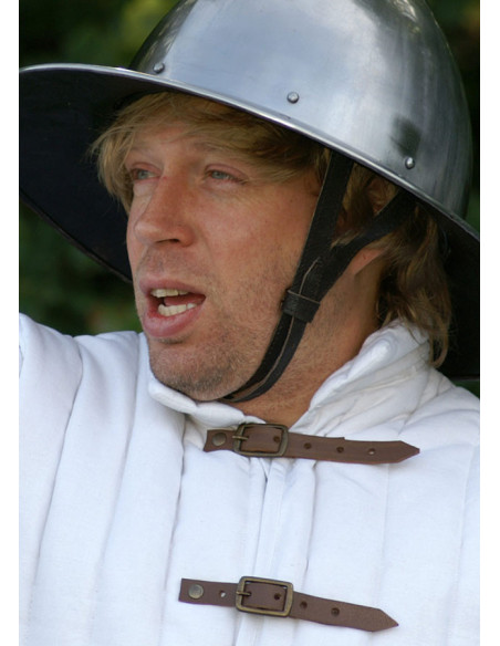 Crevette blanche réglable avec boucles