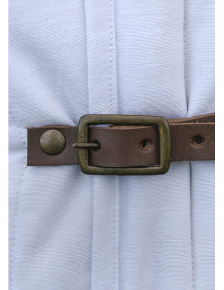 Crevette blanche réglable avec boucles