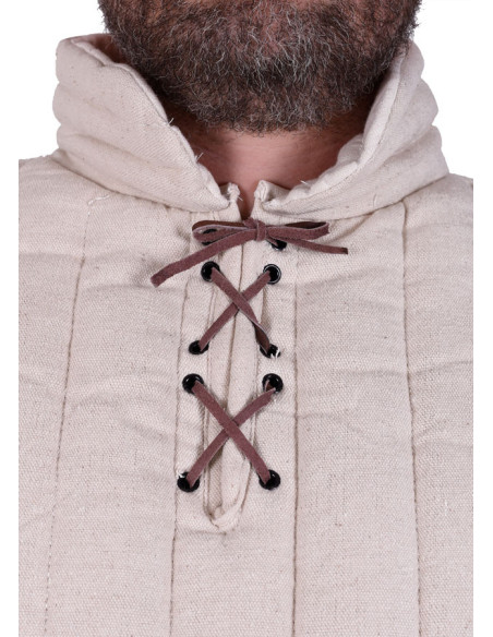 Gambison long à manches amovibles