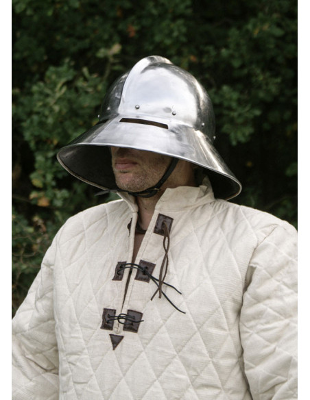 Gambison long matelassé avec...