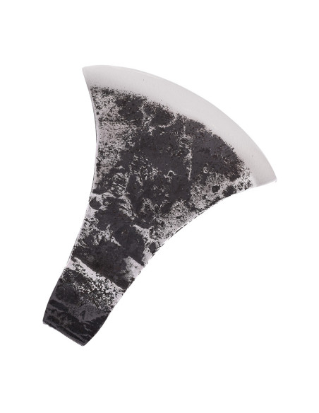 Tête de hache médiévale bord marqué,...