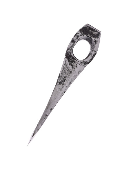 Tête de hache médiévale bord marqué,...