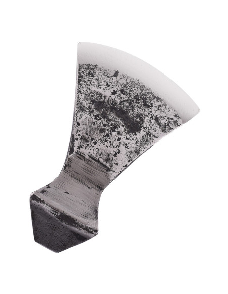 Tête de hache médiévale à tranchant...