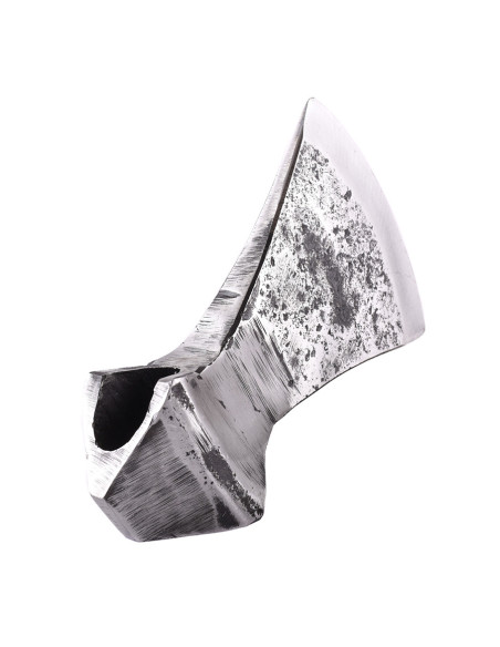 Tête de hache médiévale à tranchant...