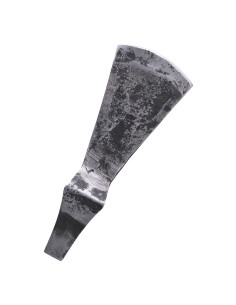 Tête de hache fonctionnelle avec marteau, finition rustique