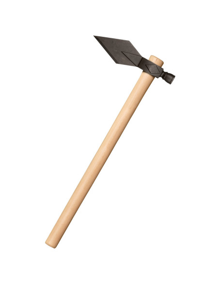 Hache avec marteau et lame en forme...