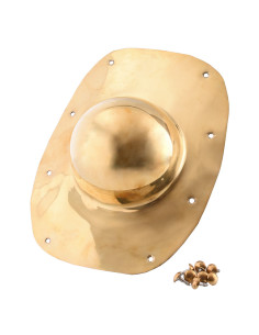 Umbo pour Bouclier Romain Tortue, en laiton